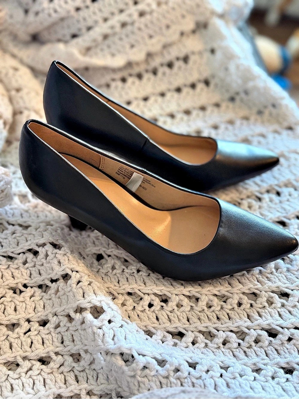 Brand new)A New Day Cindy Mid High Heels Pump Black